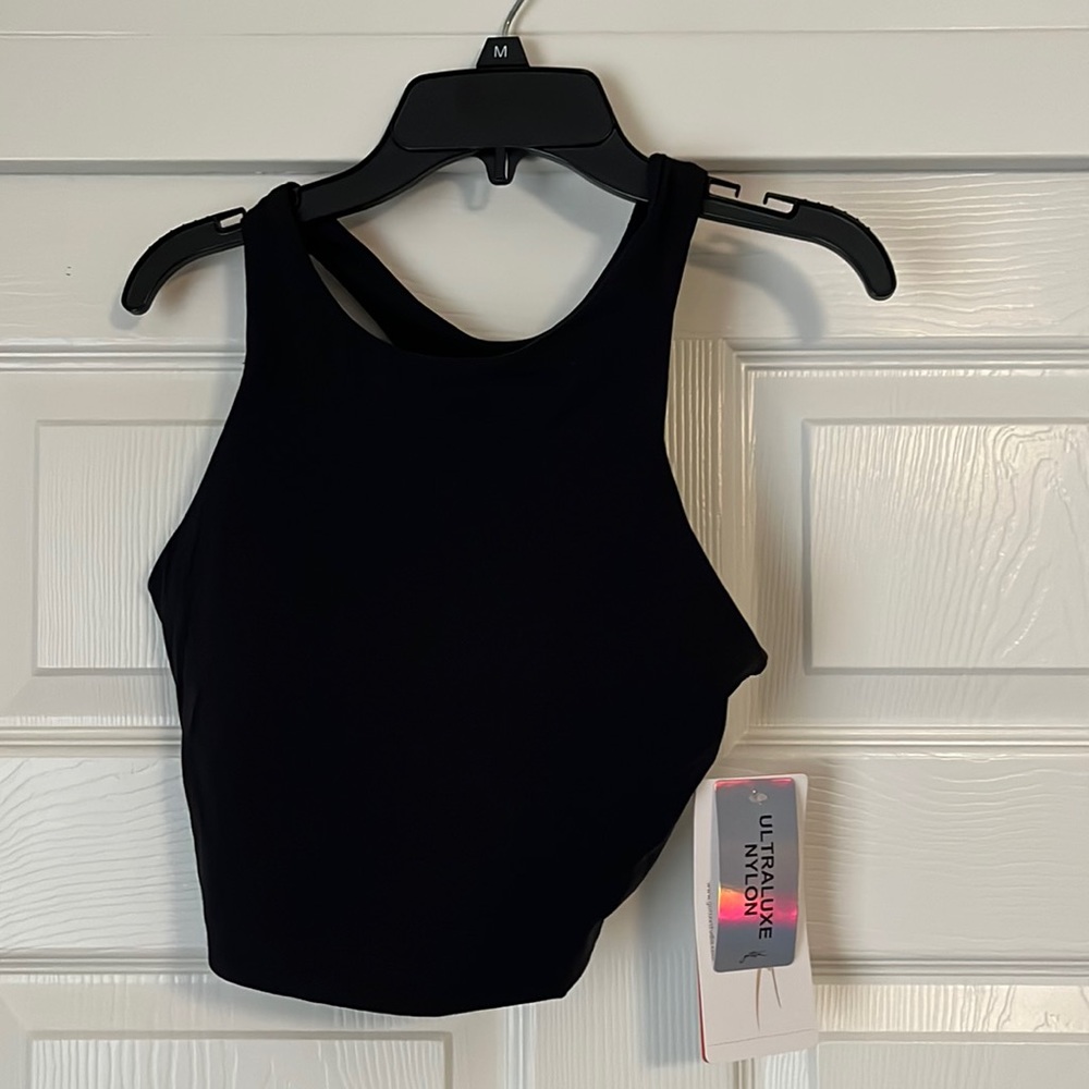 Gottex crop top ultra luxe nylon